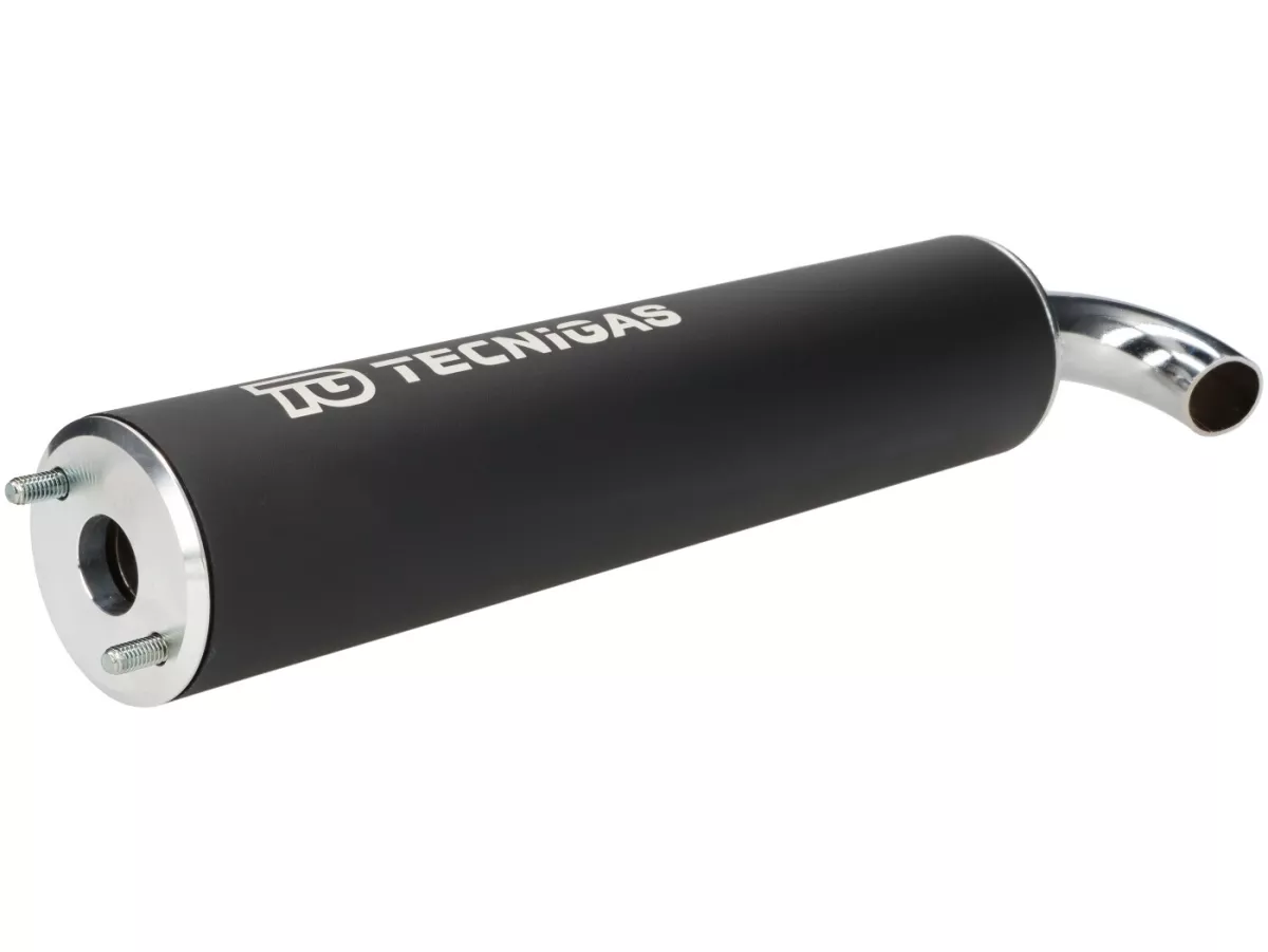 Silenziatore posteriore -TECNIGAS 2 fori Next R, RS- Nero