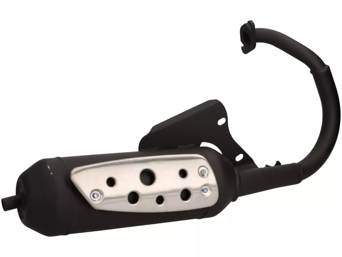 Pot d’échappement -TECNIGAS Silent Pro- Kymco Fever ZX, Kymco K-12, Kymco KB, Kymco Scout, Kymco ZX 50, Kymco CXS Curio, Kymco DJ World, Kymco DJR, SYM DD 50, Honda Dio 50, Honda Elite 50 SR, Daelim Cordi, Daelim Message - cylindre vertical