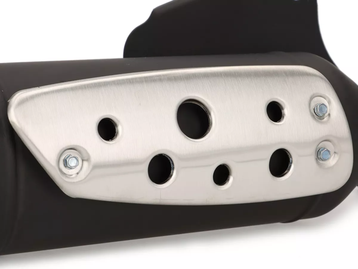 Pot d’échappement -TECNIGAS Silent Pro- Kymco Fever ZX, Kymco K-12, Kymco KB, Kymco Scout, Kymco ZX 50, Kymco CXS Curio, Kymco DJ World, Kymco DJR, SYM DD 50, Honda Dio 50, Honda Elite 50 SR, Daelim Cordi, Daelim Message - cylindre vertical