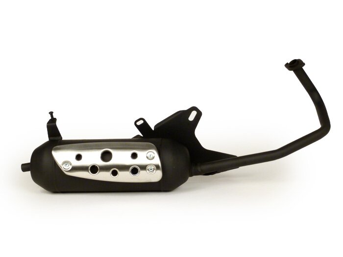 Pot d’échappement -TECNIGAS Silent Pro- SYM Fiddle 2 50 4T (-2008) (AW05W), Symply 50 4T (AV05W), Peugeot Django 50 4T, Kisbee 50 4T