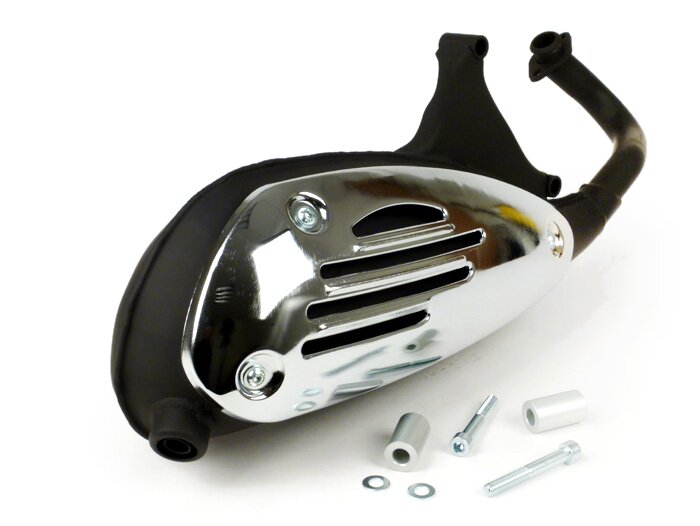 Scarico -TECNIGAS Original Pro- Vespa LX 50 2T (ZAPC38101), LXV50 2T (ZAPC38102), ET2 (ZAPC38100), Piaggio Liberty 50 2T (ZAPC42500), Vespa Sprint 50 2T (ZAPC53201), Vespa Primavera 50 2T (ZAPC53200)