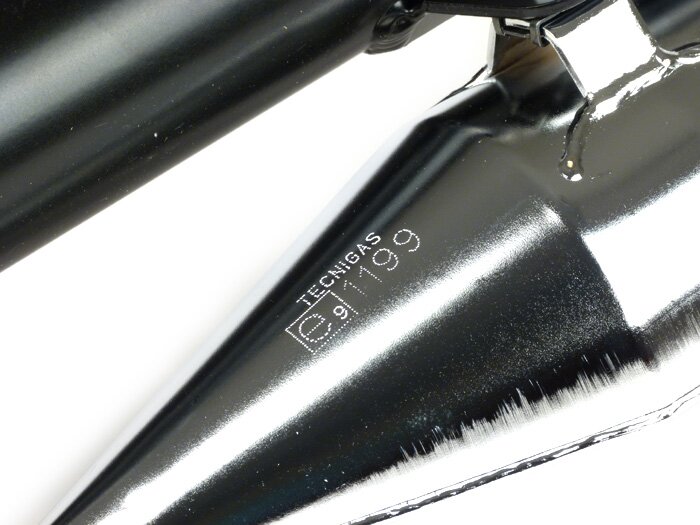 Uitlaat -TECNIGAS Q-TRE Chroom- Piaggio 50 ccm 2-takt