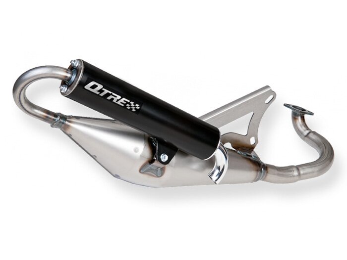 Avgasrör -TECNIGAS Q-TRE- Peugeot 50 ccm (vertikal)