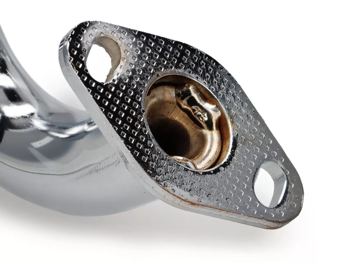 Escape -TECNIGAS Q-TRE Cromo- Peugeot 50 ccm (horizontal)