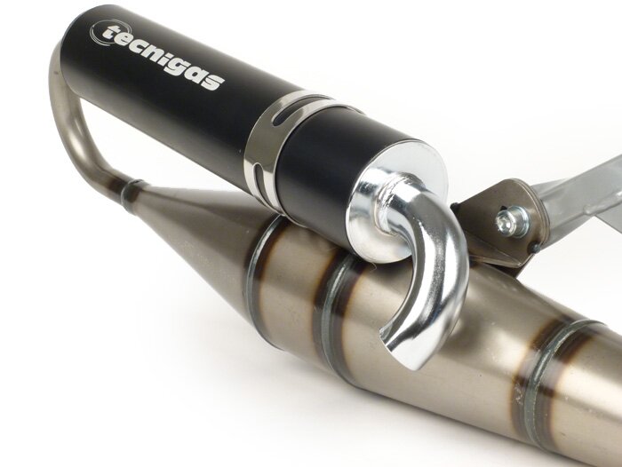 Scarico -TECNIGAS Next-R- Peugeot 50 ccm (verticale 1997-) - SPEEDFIGHT1 AC/LC, SPEEDFIGHT2 AC/LC, METALX50, XFIGHT50, TREKKER50, TKR50, VIVACITY50, ELYSEO50, ELYSTAR50, LOOXOR50, SQUAB50