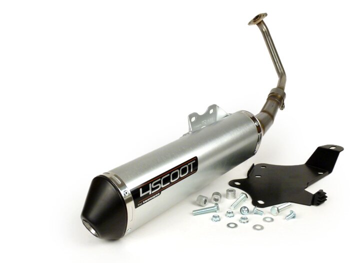 Scarico -TECNIGAS 4SCOOT- Honda @125 (JF07), Dylan 125/150 (JF10), SH 125/150 (JF09)