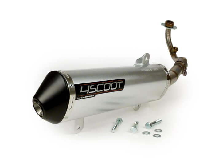 Scarico -TECNIGAS 4SCOOT- Yamaha YP125R X-Max 125i (2007-2009, SE321), MBK Skycruiser 125 (2007-2009)