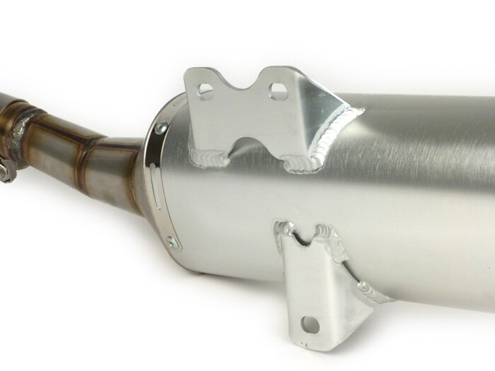 Scarico -TECNIGAS 4SCOOT- Aprilia Sportcity One 125 4T (Leader), SR Motard 125, Derbi Boulevard 125, Sonar 125, Variant Sport 125 4T (Leader), Piaggio Fly 125, Liberty 125 - 200, Typhoon 125 / 150 4T, Piaggio X8 (AC)