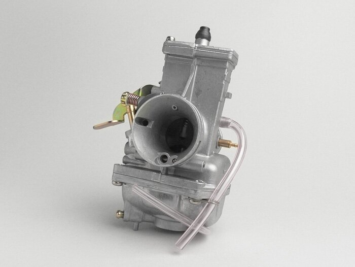 Carburador -MIKUNI 27mm TMX27- estrangulador manual, Powerjet, conexión de aceite - AW=36mm