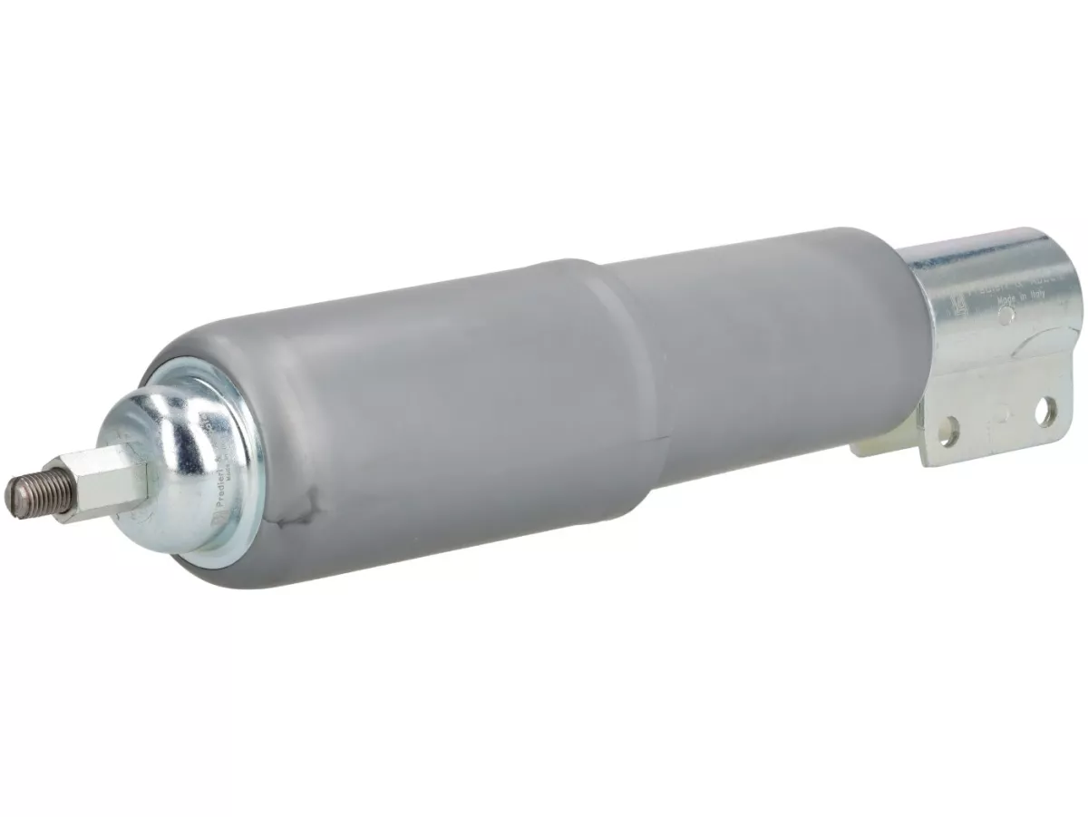 Shock absorber front -PREDIERI & ABBATE 255mm-Vespa PX80, PX125, PX150, PX200, T5 125cc - Grau