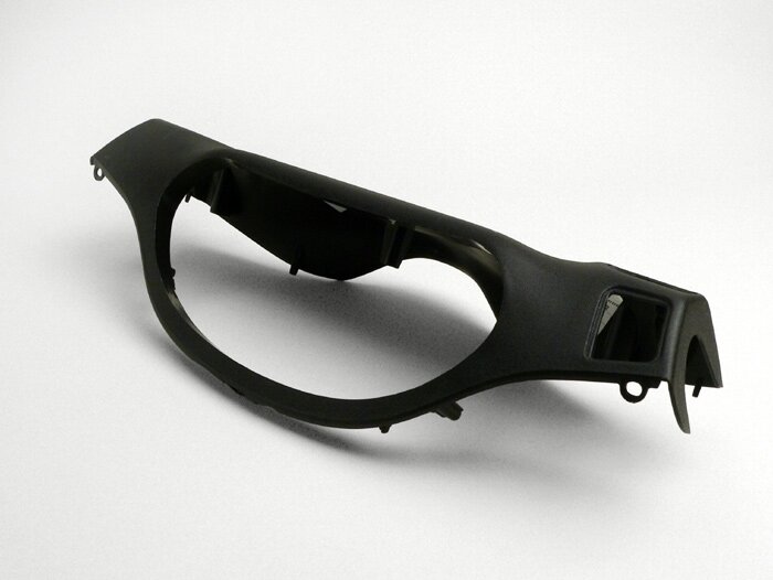 Speedo bezel -PIAGGIO- Gilera Runner (ZAPC14), Storm (ZAPC29), Piaggio NRG Extreme (ZAPC21, ZAPC22), NRG MC3 (ZAPC21, ZAPC32), Typhoon ZAPC29) - black