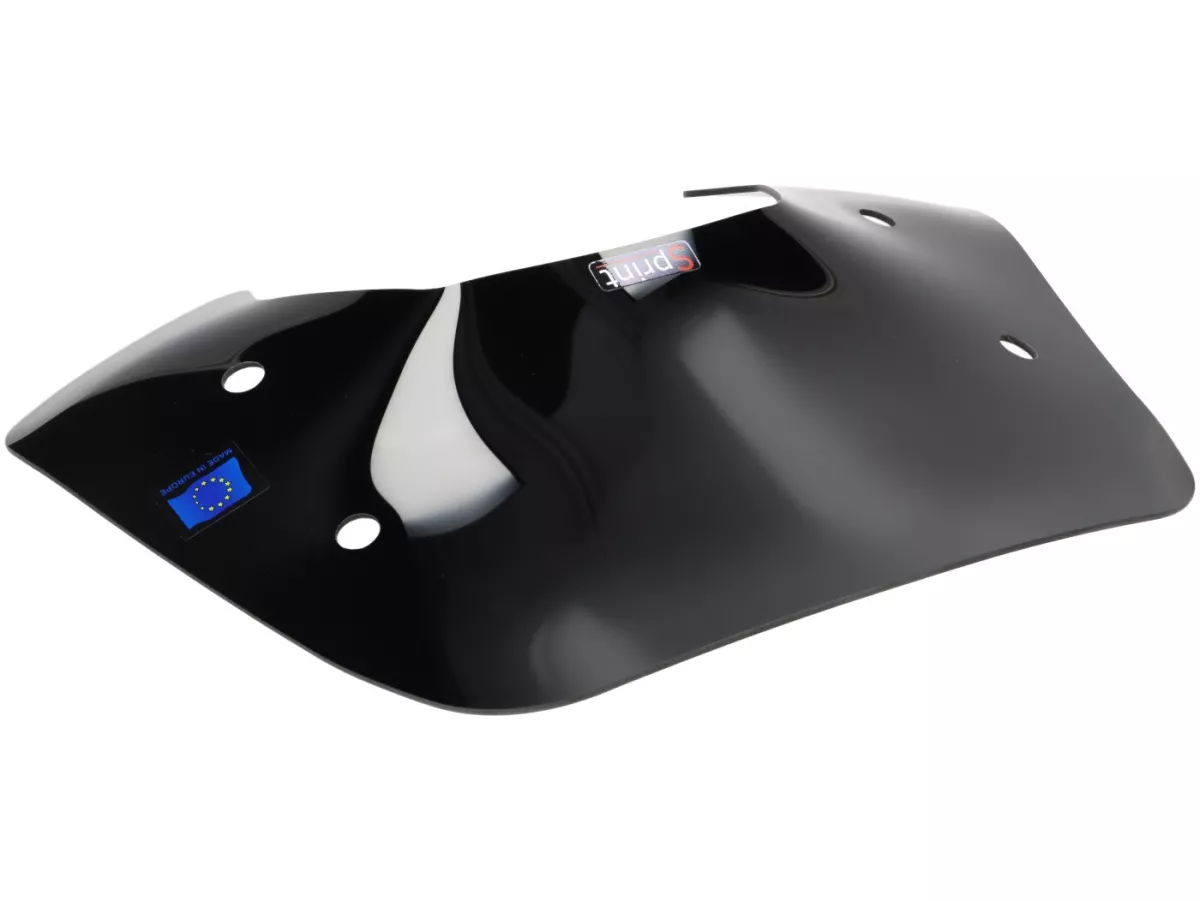 Voorruit -REGIA- Vespa Sprint 50-150cc - glanzend zwart