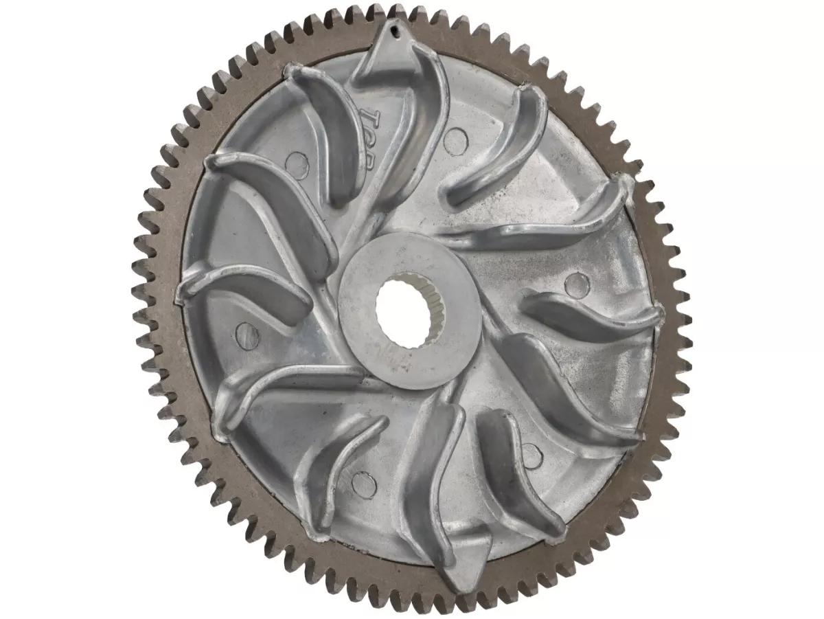 Remskiva -OEM-kvalitet Ø137mm - 78T- Piaggio 125-180 ccm 2-takt - Gilera Runner FX/FXR 125-180, Italjet Dragster 125-180, Piaggio Skipper125, Skipper150, Hexagon LX/LXT 125-180 (78 tänder) (typ Runner FX-FXR)