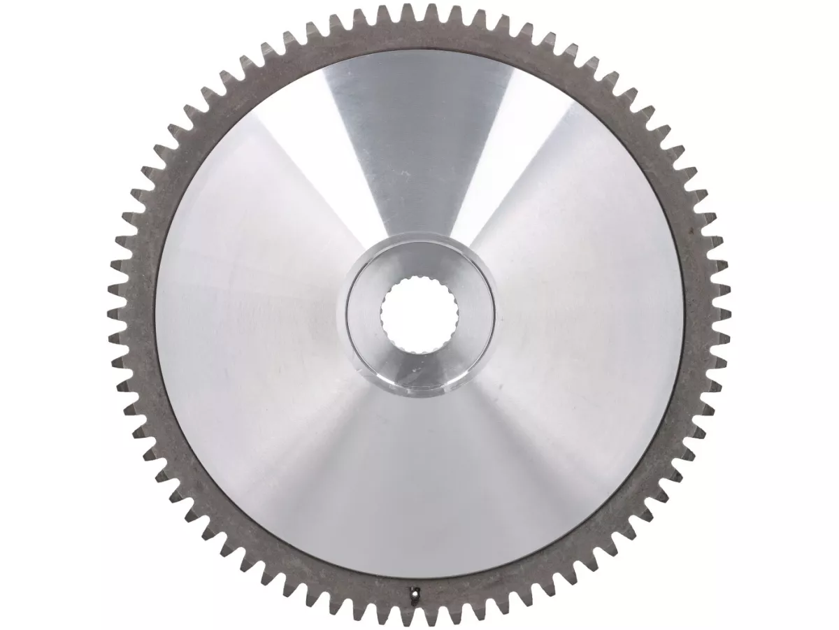 Remskiva -OEM-kvalitet Ø137mm - 78T- Piaggio 125-180 ccm 2-takt - Gilera Runner FX/FXR 125-180, Italjet Dragster 125-180, Piaggio Skipper125, Skipper150, Hexagon LX/LXT 125-180 (78 tänder) (typ Runner FX-FXR)