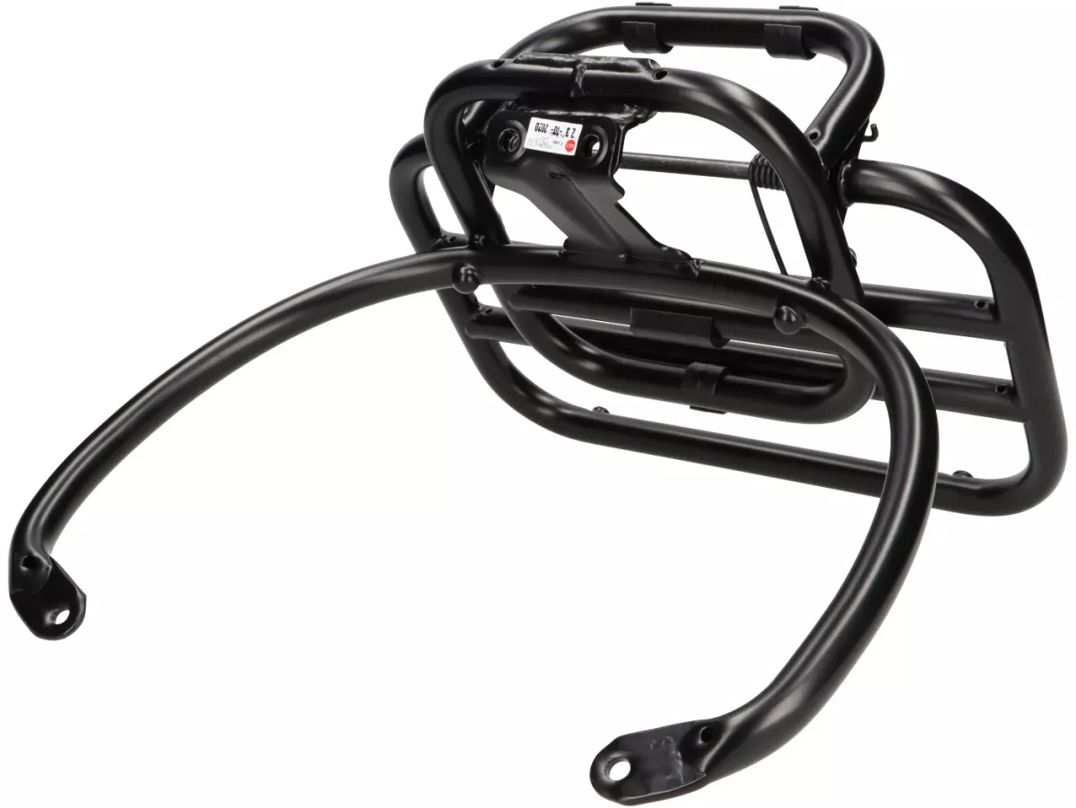 Opvouwbaar bagagerek -PIAGGIO- Vespa GTS, GTS Super - 125-200-250-300cc - zwart- voor GTS/Super topkoffer