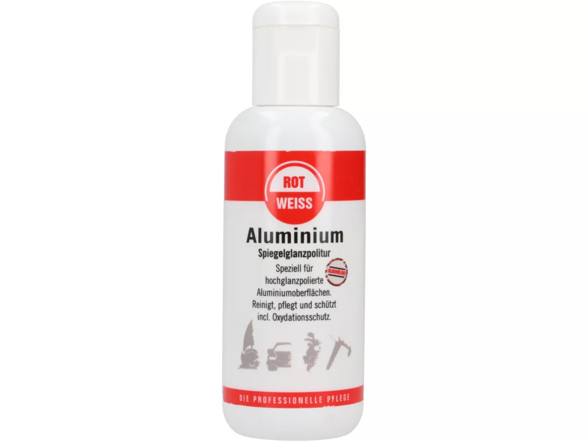 Lucidante per alluminio -ROTWEISS lucidante a specchio- 150 ml