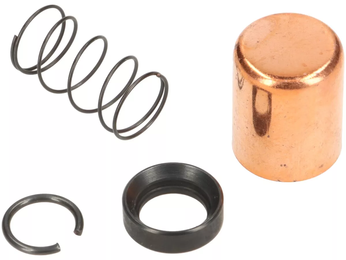 Starter pinion repair kit -OEM-QUALITY- Vespa PK, PX, Cosa - incl. spring and clips