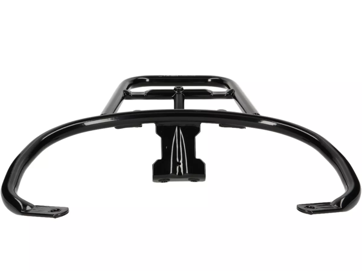 Rear top case carrier (for original Piaggio top case) -FA ITALIA- Vespa GT, GTL, GTV, GTS, GTS Super, GT60 - 125-310 - glossy black