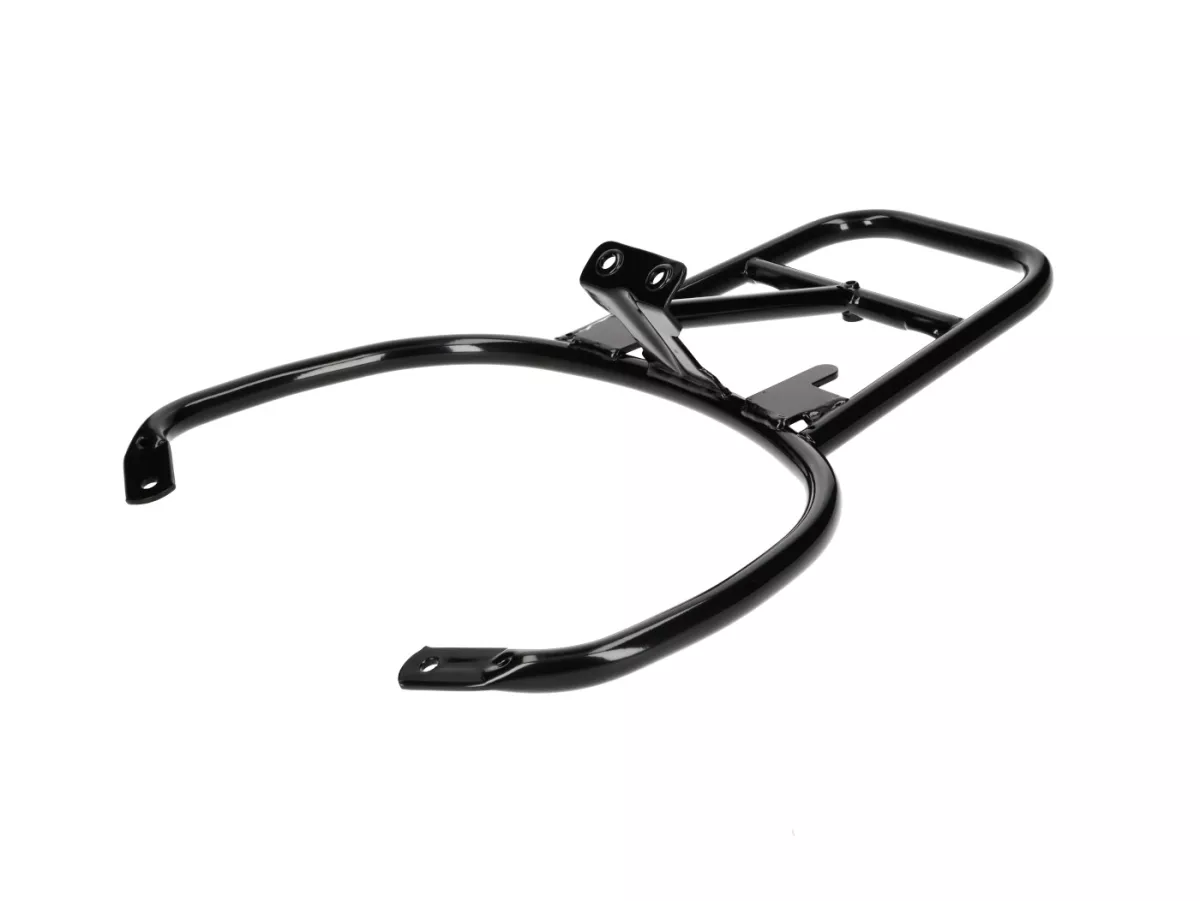 Rear top case carrier (for original Piaggio top case) -FA ITALIA- Vespa GT, GTL, GTV, GTS, GTS Super, GT60 - 125-310 - glossy black