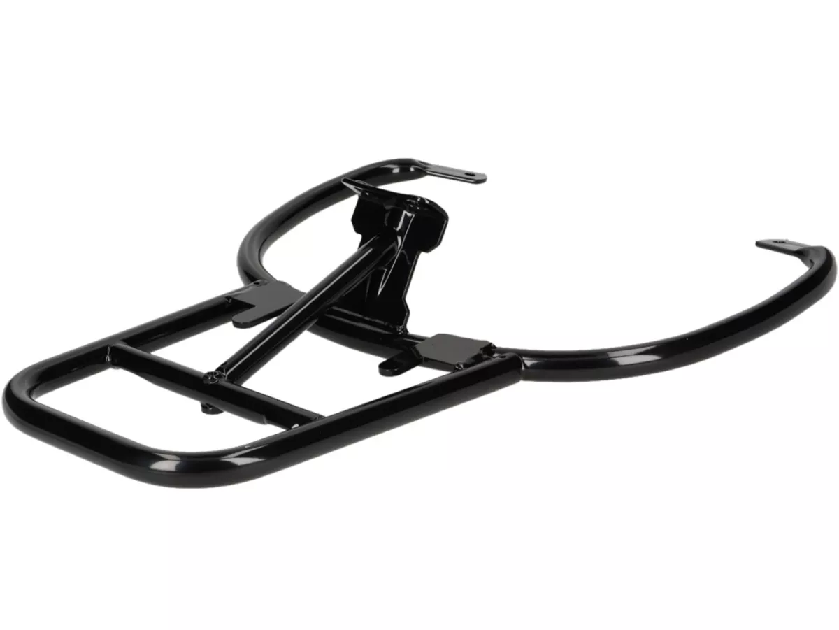Rear top case carrier (for original Piaggio top case) -FA ITALIA- Vespa GT, GTL, GTV, GTS, GTS Super, GT60 - 125-310 - glossy black