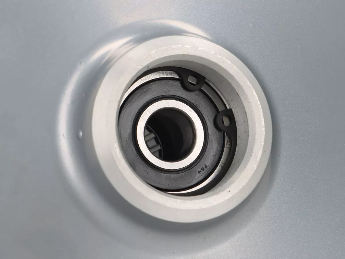 Front brake hub 10 inch -GRIMECA NT Classic-Look- Vespa PX (-1982) - Ø=16mm - silver