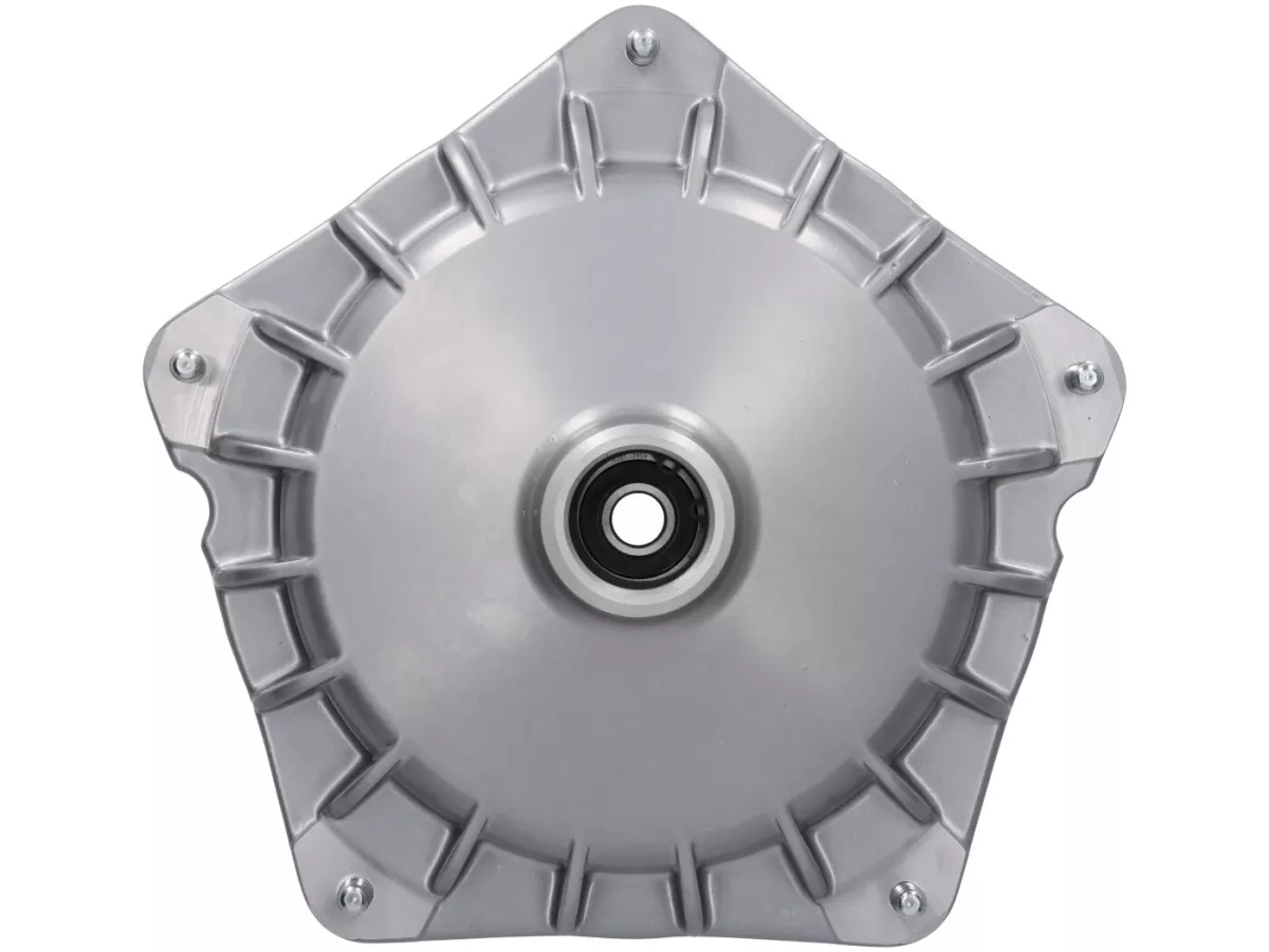 Front brake hub 10 inch -GRIMECA NT Classic-Look- Vespa PX (-1982) - Ø=16mm - silver