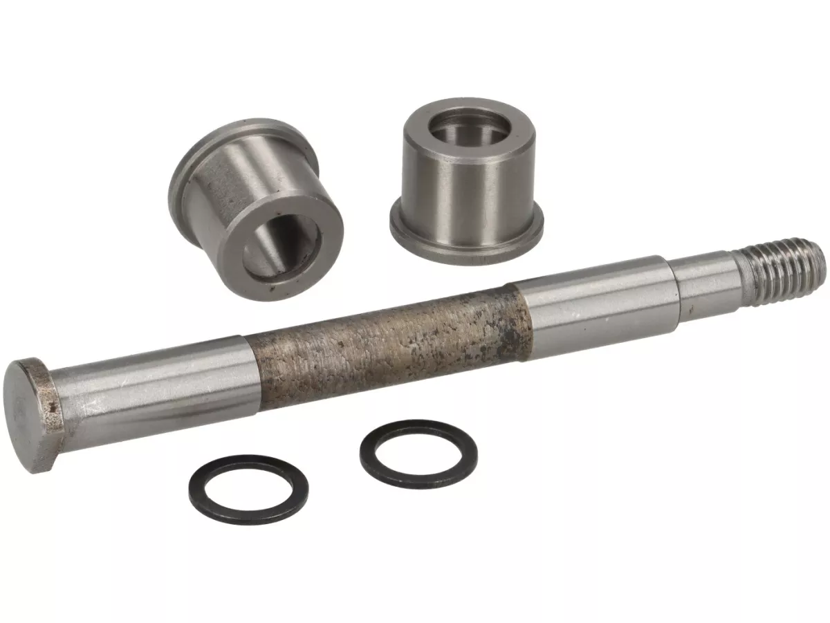 Set bantalan lengan ayun termasuk poros bantalan lengan ayun -DIBUAT DI ITALIA- Rangka Lebar Vespa (1948-1953) V1-15, V30-33, VU, ACMA, Hoffmann A / B