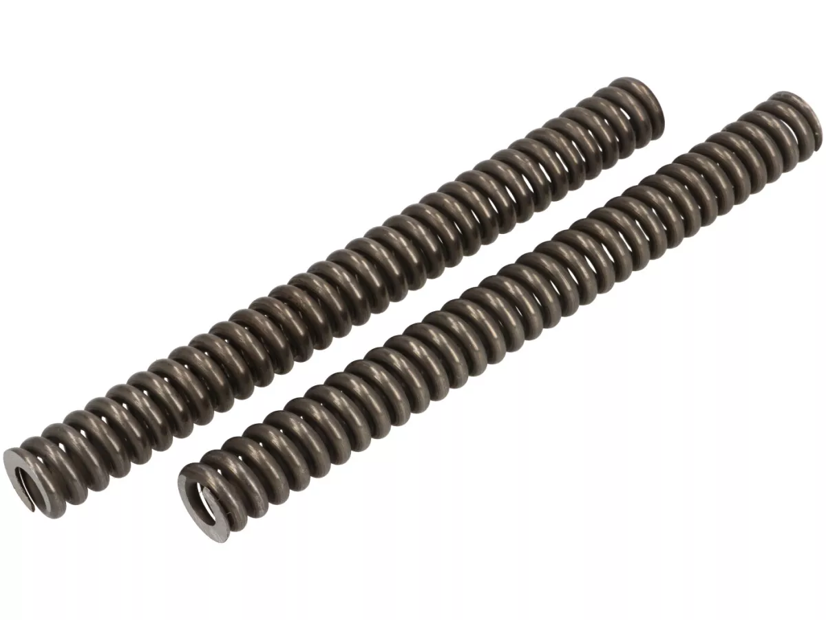 Pair of fork springs -JOCKEYS BOXENSTOP- +10% Lambretta LI, LI S, SX, TV, DL, GP