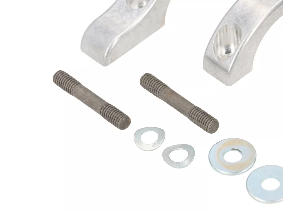 Shock absorber mount top -JOCKEYS BOXENSTOP- Aluminium CNC- Lambretta LI Series 1 (fork diameter 32mm)