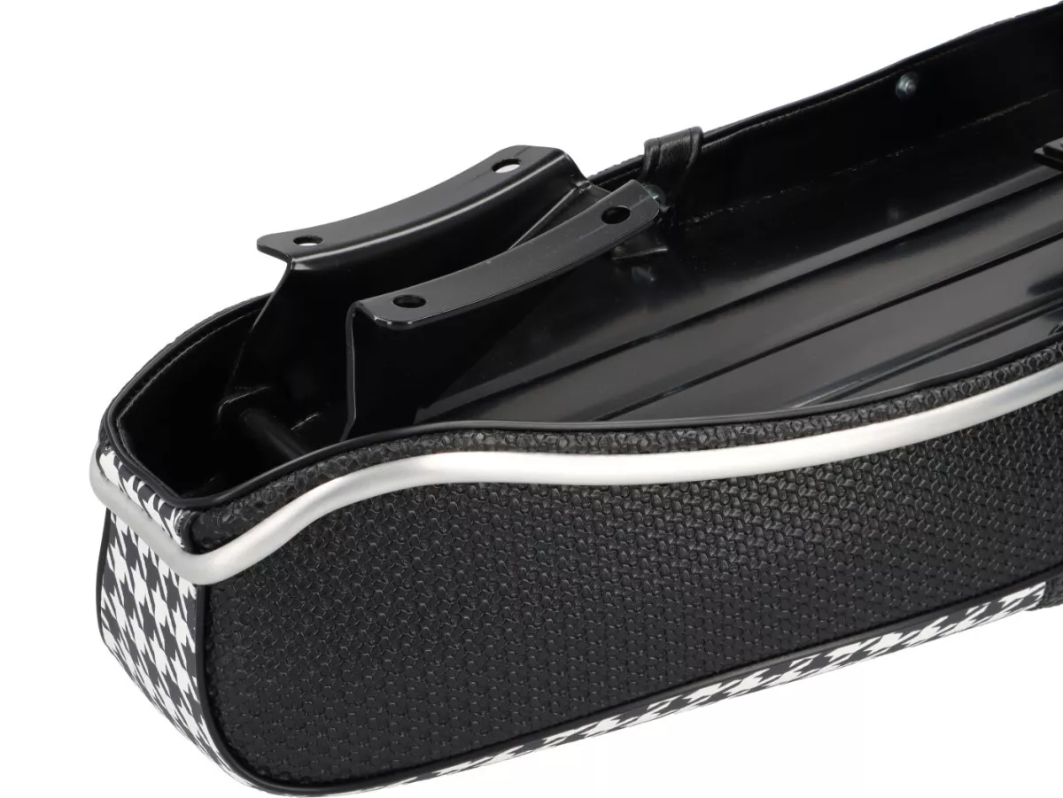 Seat Pegasus -SELLERIA TREZZI- Lambretta LI, LI S, SX, TV, DL, GP - houndstooth motief
