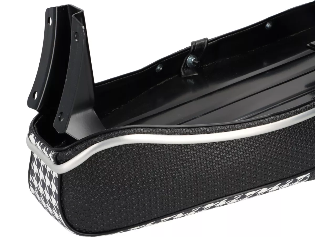 Seat Pegasus -SELLERIA TREZZI- Lambretta LI, LI S, SX, TV, DL, GP - houndstooth motief