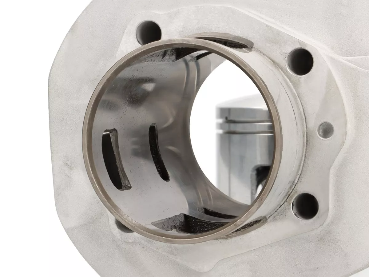 Cylindre -ORIGINAL 200 ccm aluminium Ø66,5mm- Vespa PX200, Rally200, Cosa200, Motovespa DN200, DS200