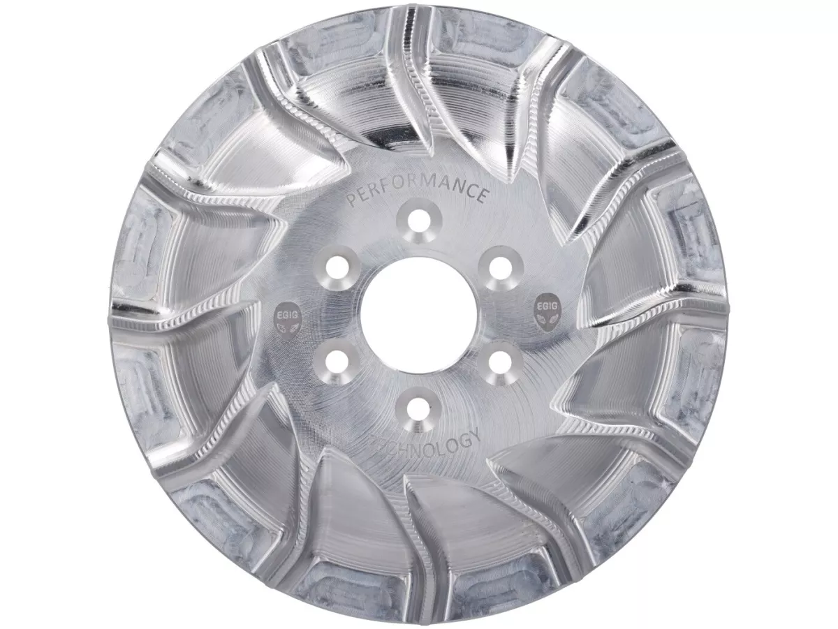 Girante - Ventola - Anello ventola -EGIG PERFORMANCE High Flow- Alluminio CNC per Overrev/Vape- Vespa V50, PV 125, ET3, PK, PK S, PK XL, PK XL2