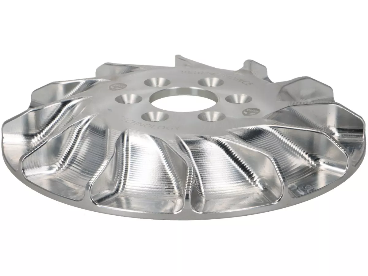 Girante - Ventola - Anello ventola -EGIG PERFORMANCE High Flow- Alluminio CNC per Overrev/Vape- Vespa V50, PV 125, ET3, PK, PK S, PK XL, PK XL2
