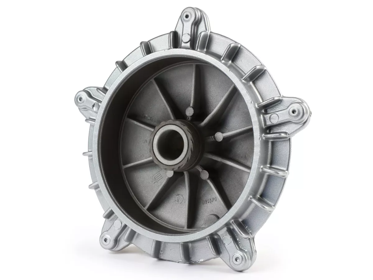 Remtrommel voor 10 inch -LML (NOS, gereviseerd), nieuw gecoat zonder lager- Vespa PX (1982-1997), T5 125cc, PK S, PK XL, PK XL2 - Ø=20mm - Zilver