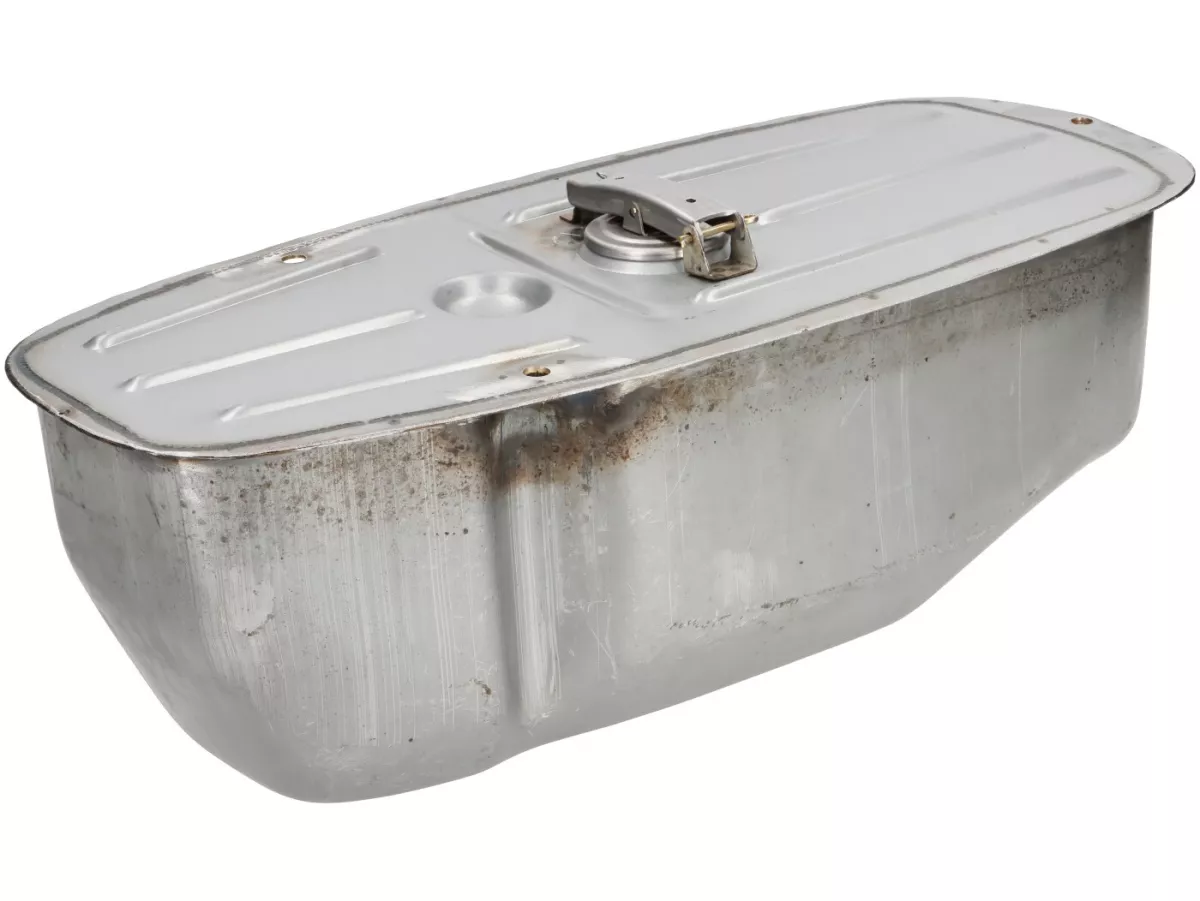 Tangki -PREMIUM XXL 7.5l, lembaran logam yang diberi oli, termasuk tutup tangki berengsel- Vespa Smallframe V50, PV, ET3