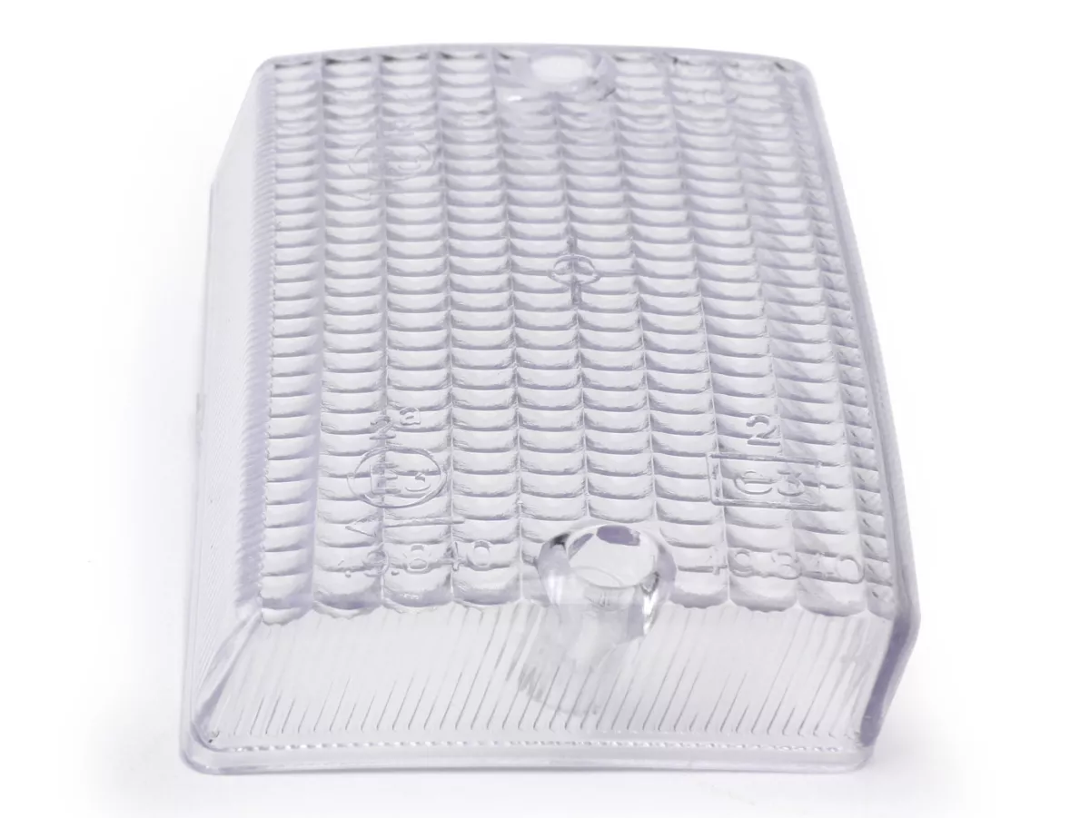 Indicator lens -SIEM- Vespa PK50 S, PK80 S, PK125 S rear rhs - colourless