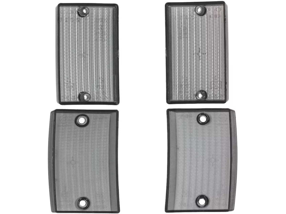 Lensa indikator -SEM set 4 - Vespa PK50 S, PK80 S, PK125 S - Hitam (berwarna)