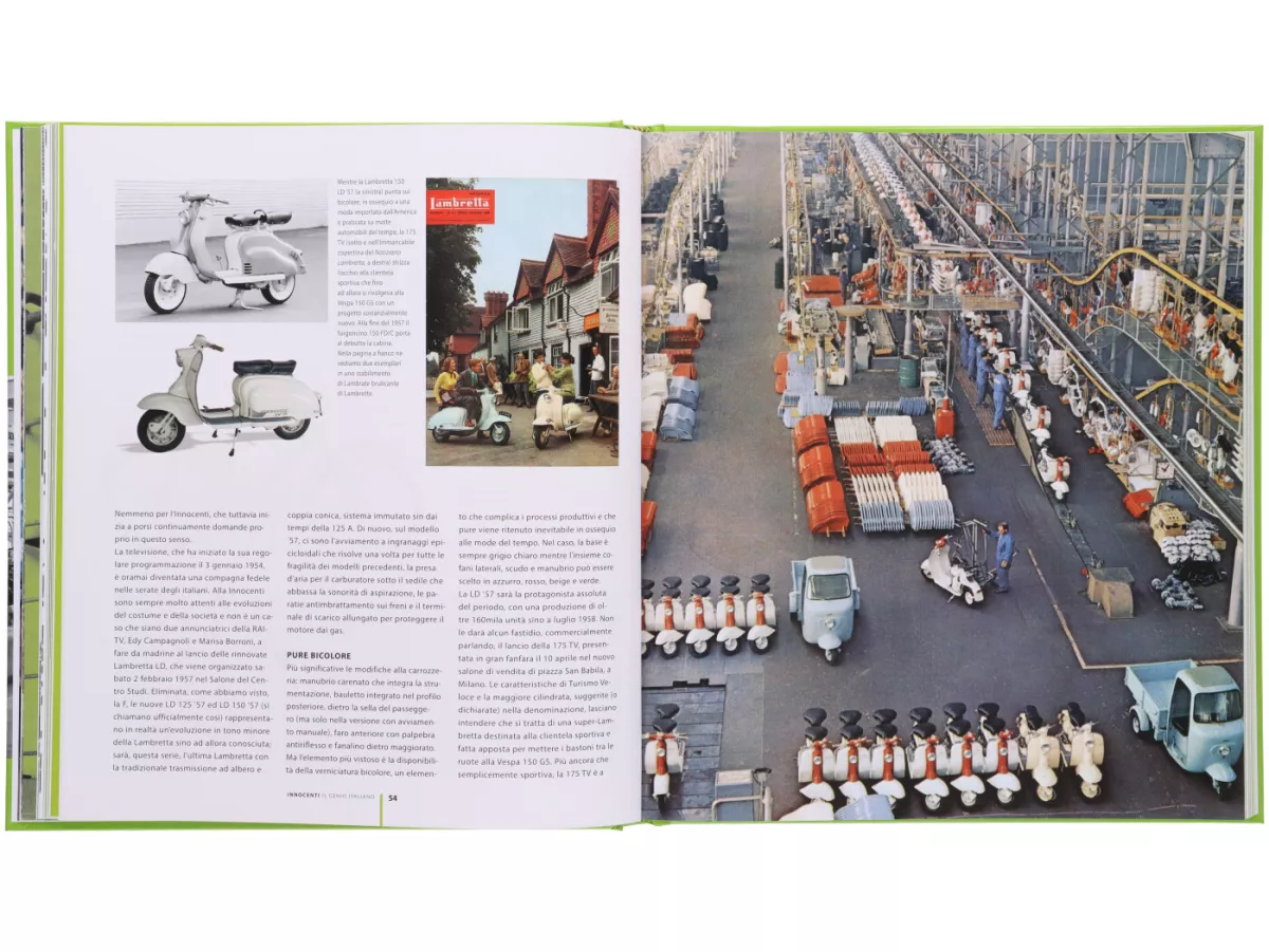 INNOCENTI Il genio italiano - Siderurgia, scooter, automobili e non solo (2023), 192 Seiten - italienisch