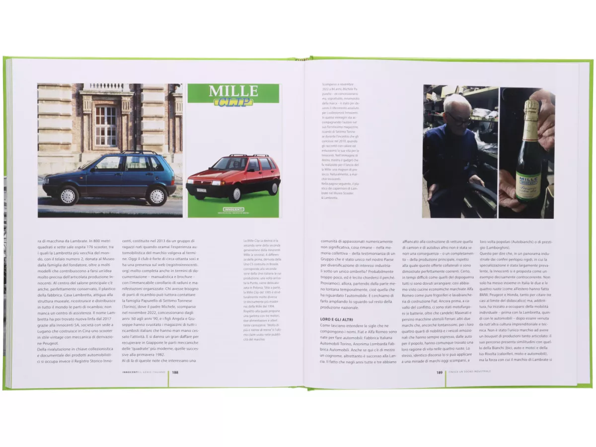 INNOCENTI Il genio italiano - Siderurgia, scooter, automobili e non solo (2023), 192 Seiten - italienisch
