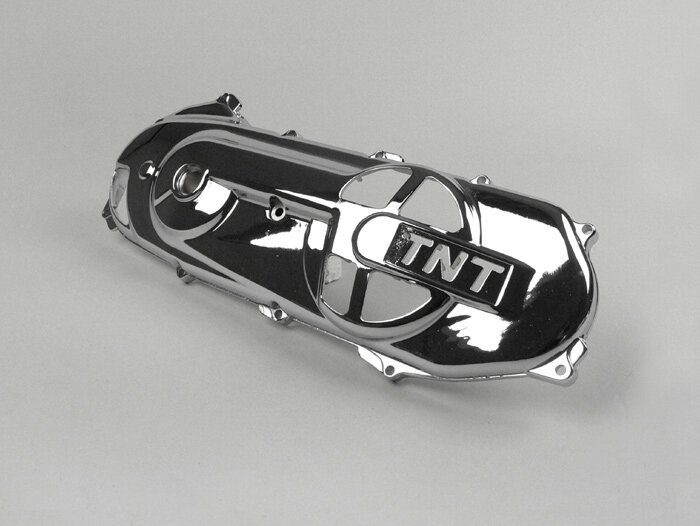 Cache carter moteur -TNT- Minarelli MA & MY - chromé