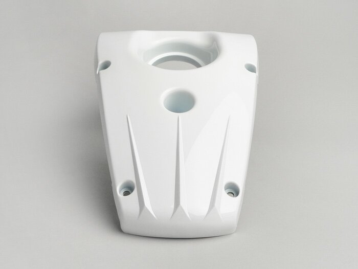 Copripedina -TNT- Yamaha Aerox (YQ50/L, 2 tempi), MBK Nitro (YQ50/L, 2 tempi) - Bianco