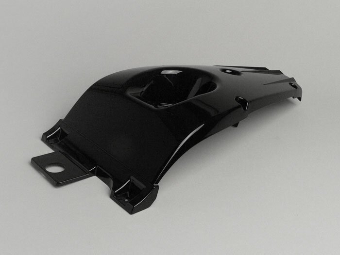 Copripedina -TNT- Yamaha Aerox (YQ50/L, 2 tempi), MBK Nitro (YQ50/L, 2 tempi) - Nero (non verniciato)