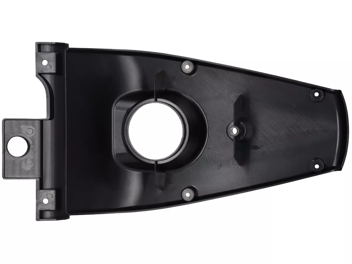 Penutup penyangga -TNT- Yamaha Aerox (YQ50/L, 2-tak), MBK Nitro (YQ50/L, 2-tak) - Hitam (tidak dicat)