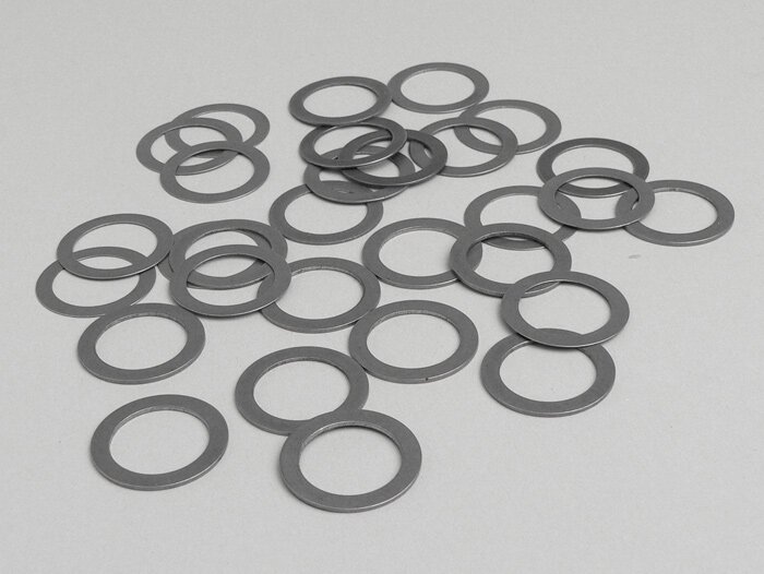 Variator shims -TOP PERFORMANCES Ø=15mm- Piaggio 50