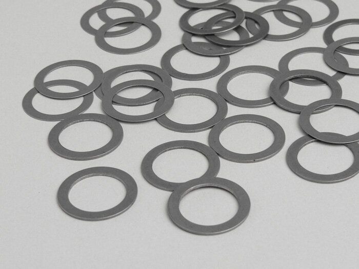 Variator shims -TOP PERFORMANCES Ø=15mm- Piaggio 50
