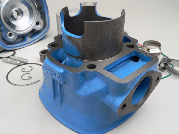 Cylinder -TOP PERFORMANCES 70 cc Due Plus- Piaggio LC 2-stroke