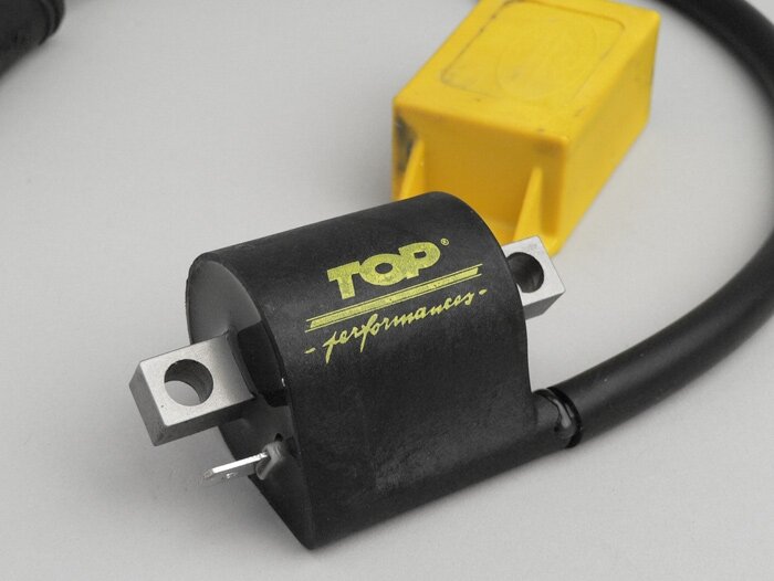 CDI -TOP PERFORMANCES Racing- Piaggio 50 ccm carburateur voertuigen tot 1999 (pre Hi-Per 2)