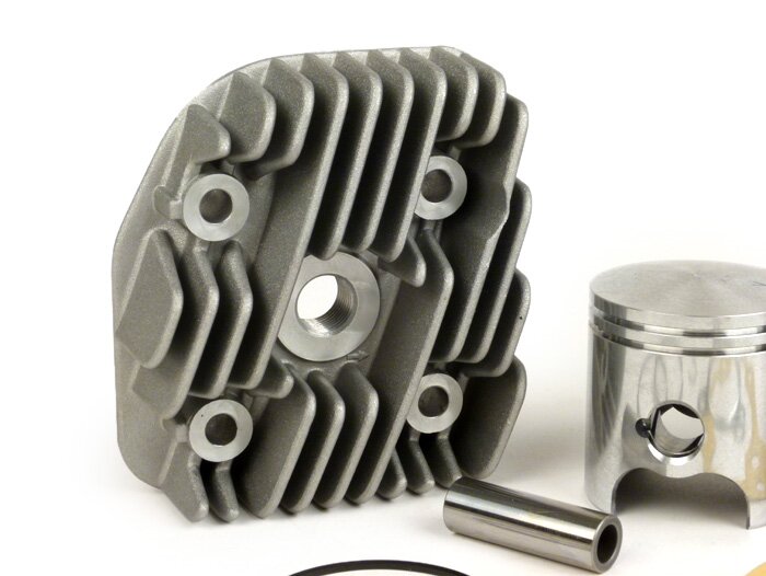 Cylinder -TOP PERFORMANCES 70 cc Trophy- CPI Euro 2 - 12mm piston pin - (0° angle exhaust flansh)