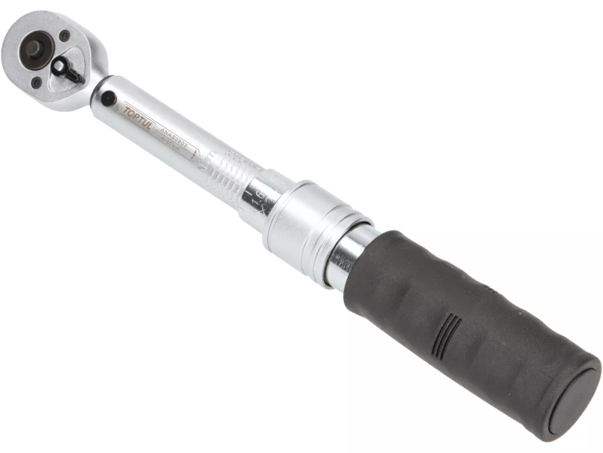 Chiave dinamometrica -TOPTUL 1/4 6-30 Nm-